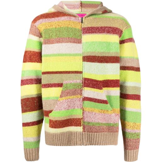 The Elder Statesman felpa con zip - multicolore