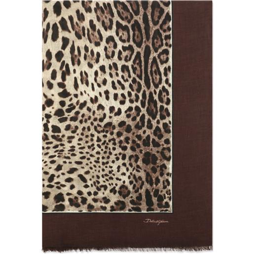 Stradivarius - Foulard Stile Bandana Marrone Con Stampa Leopardata - Foto 2