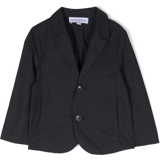 Emporio Armani Kids blazer monopetto - blu