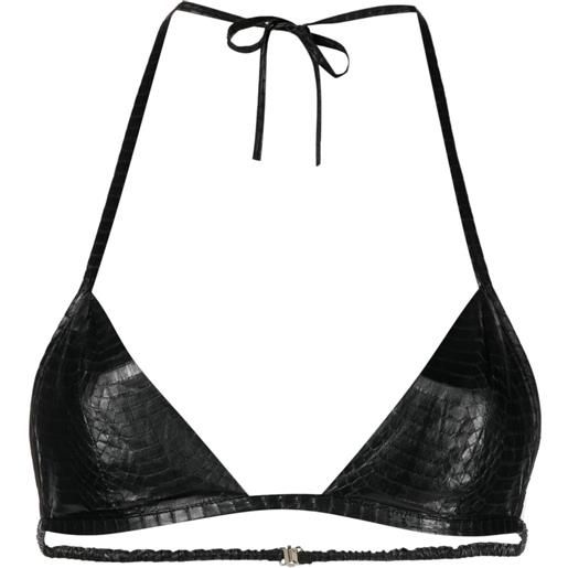 Rick Owens reggiseno a triangolo - nero