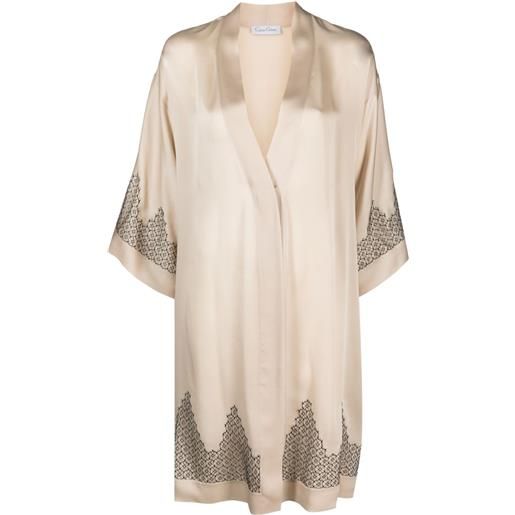 Carine Gilson vestaglia calais-caudry - toni neutri