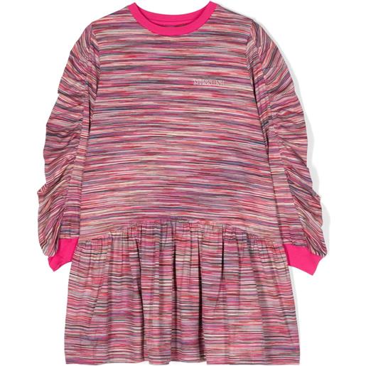 Missoni Kids abito con stampa - rosa