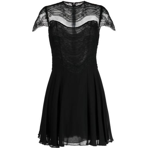 Costarellos abito corto mangano - nero