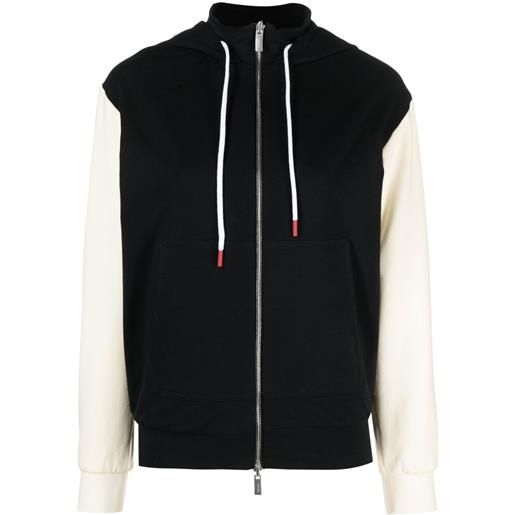 Kiton felpa con coulisse - nero