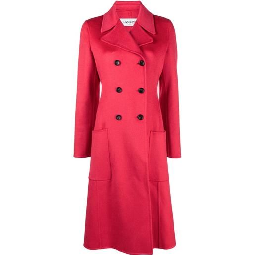 Lanvin cappotto doppiopetto - rosa