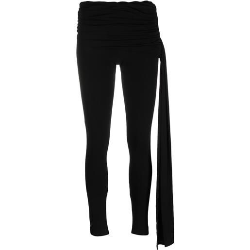Magda Butrym leggings con dettaglio - nero