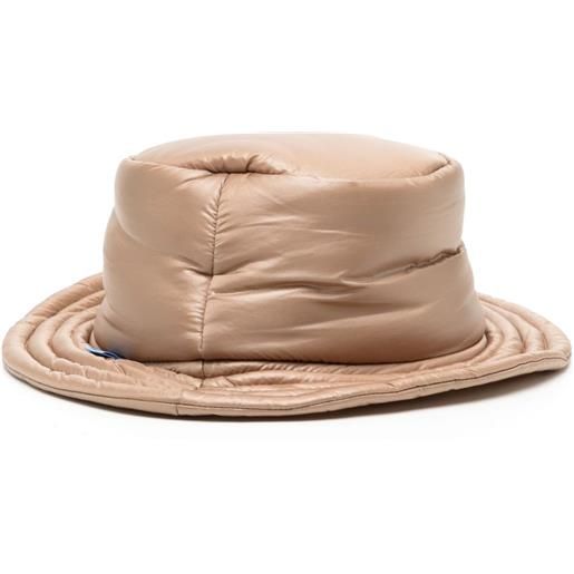 Maison MIHARA YASUHIRO cappello bucket con applicazione - marrone