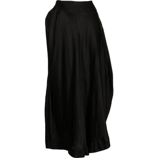 Forme D'expression gonna midi asimmetrica - nero