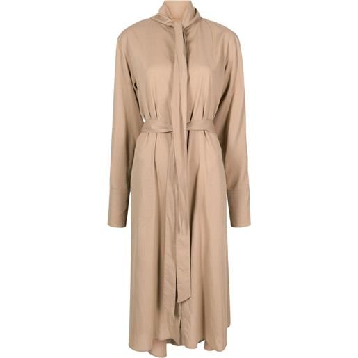 Peter Do abito con cintura - toni neutri