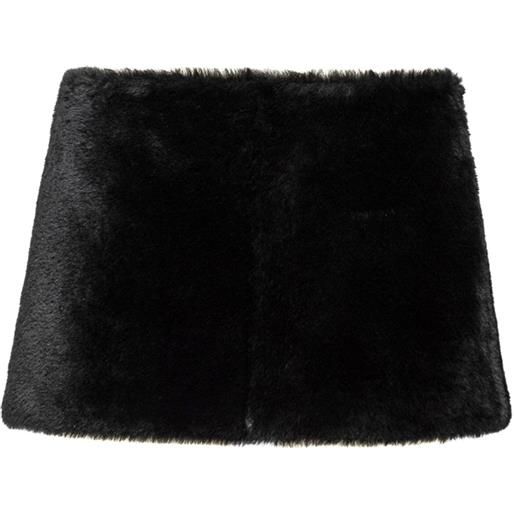 Prada minigonna svasata - nero