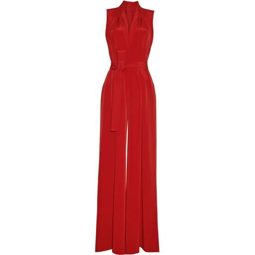 Tuta Donna Estiva Shownicer Manica Corta Scollo V | Jumpsuit Elegante Con Cintura Gamba Larga