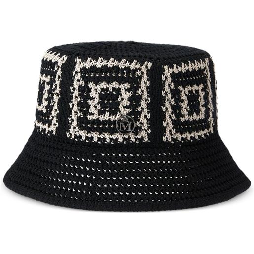 Maison Michel cappello bucket axel - nero