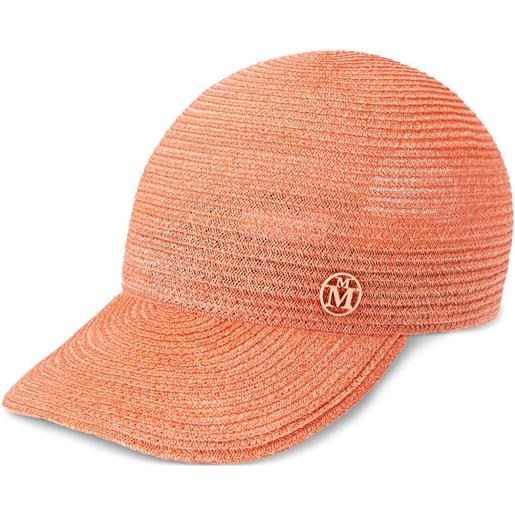 Maison Michel cappello da baseball tiger - arancione