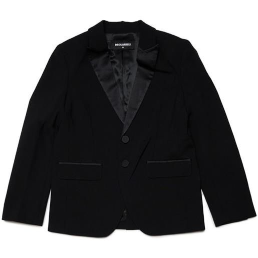DSQUARED2 KIDS blazer monopetto - nero