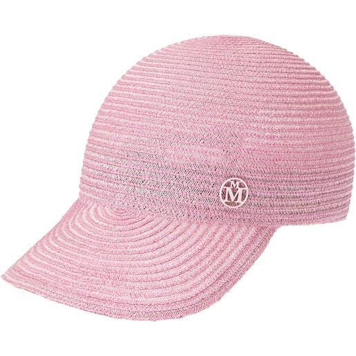 Maison Michel cappello da baseball tiger - rosa