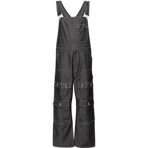 Junya Watanabe MAN salopette denim - blu