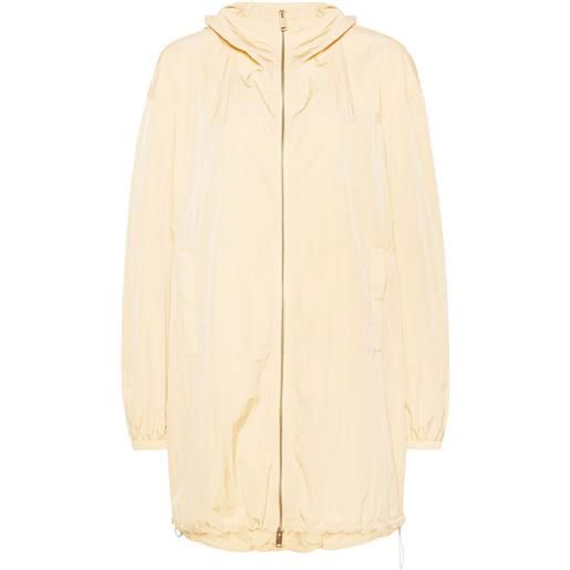 Fabiana Filippi parka con cappuccio - giallo