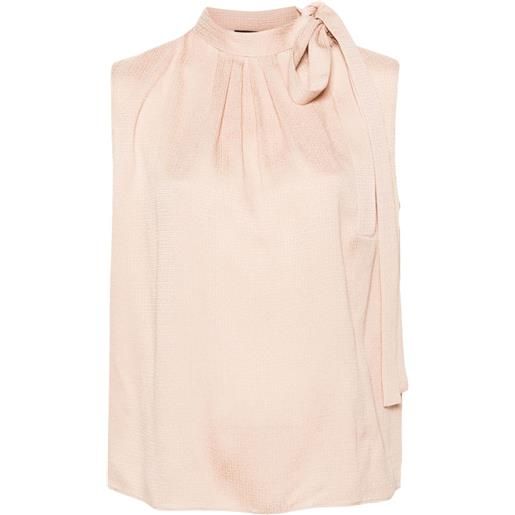 Givenchy blusa con collo rigido - rosa