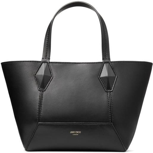 Jimmy Choo borsa tote diamond piccola - nero