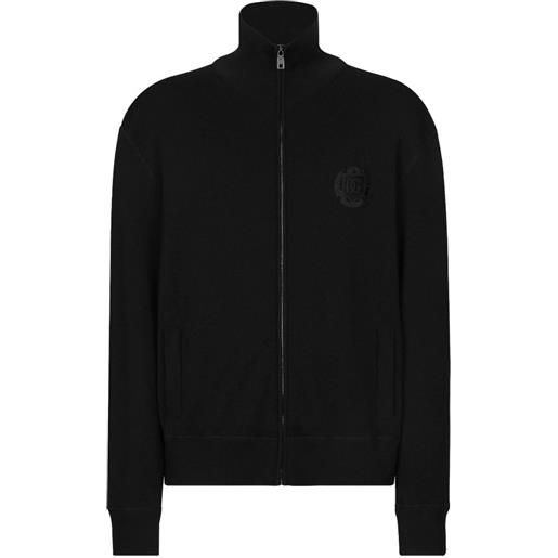 Dolce & Gabbana cardigan con zip - nero