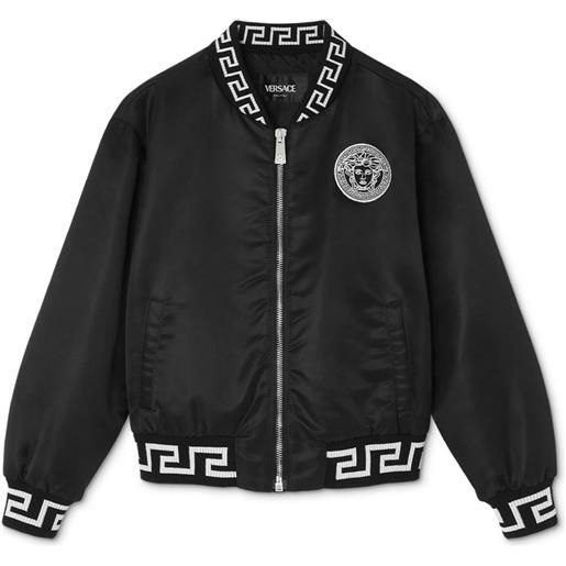Versace Kids bomber medusa - nero