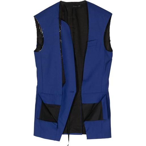 marina yee canotta con inserti - blu