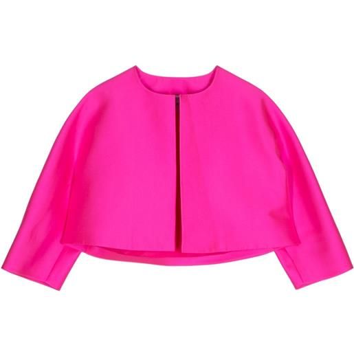 Dice Kayek bomber crop - rosa