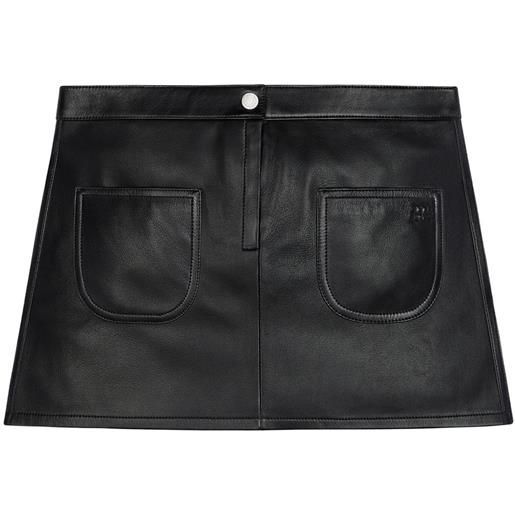 Courrèges minigonna stile vintage - nero