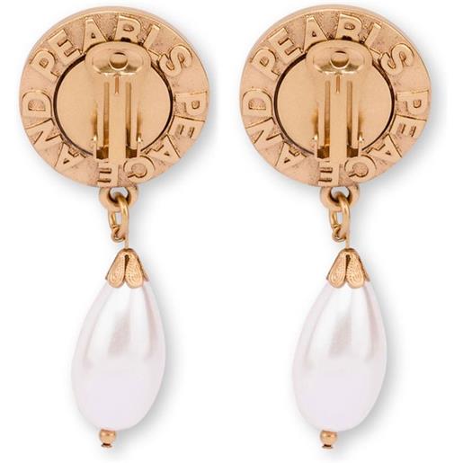 Orecchini Pendenti Con Perla E Zirconi In Argento 925 | Gioielli Ipoallergenici Senza Nichel VONSSY