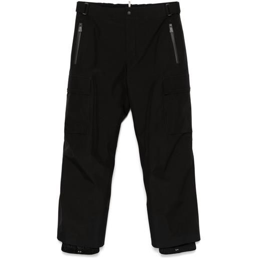 Moncler Grenoble pantaloni da sci gore-tex - nero