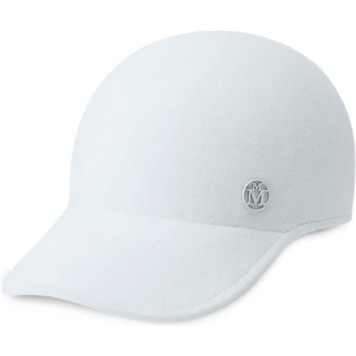 Maison Michel cappello da baseball con applicazione tiger - blu