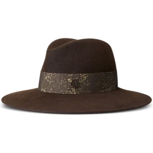 Maison Michel fedora zango - marrone