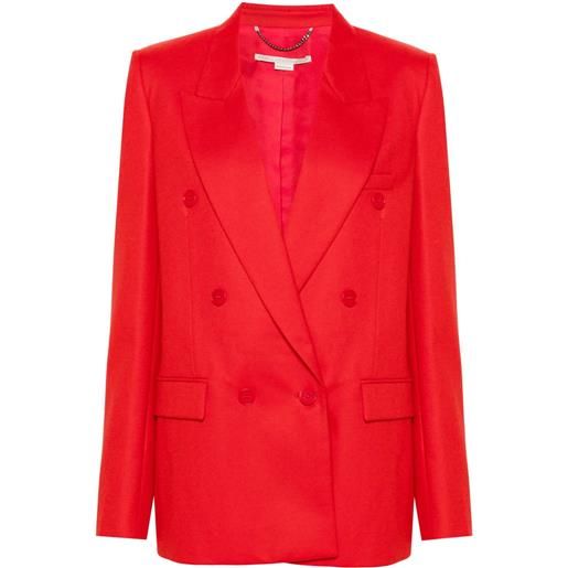 Stella McCartney blazer doppiopetto - rosso