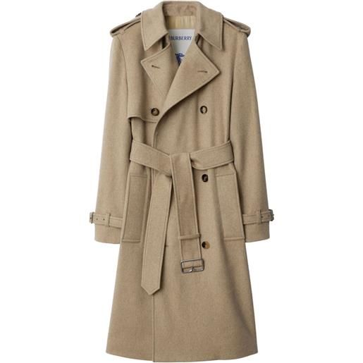 Burberry trench doppiopetto - toni neutri