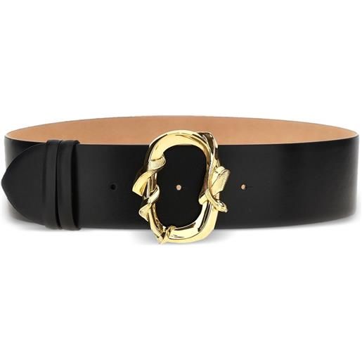 Alexander McQueen cintura con fibbia - nero