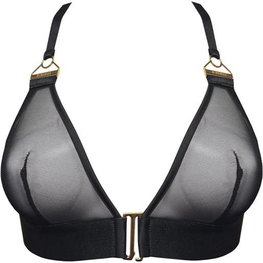Bordelle reggiseno a triangolo retta - nero