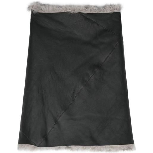 Rick Owens coprispalla cowl - nero