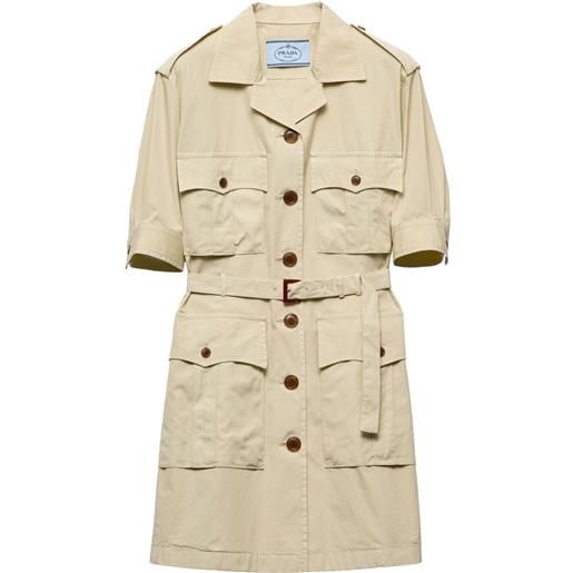 Prada abito corto - toni neutri