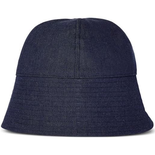 Rosetta Getty cappello bucket denim - blu