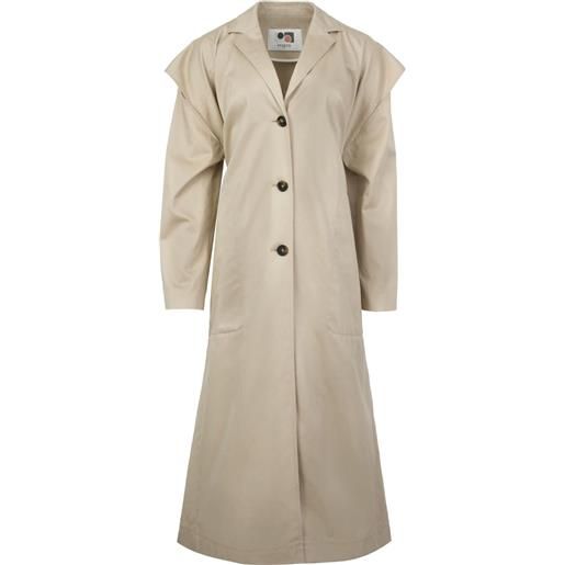 Ports 1961 trench con dettaglio cut-out - toni neutri