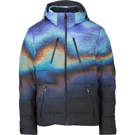 Aztech Mountain giacca da sci nuke con cappuccio - blu