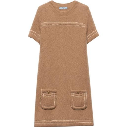 Prada abito corto - marrone