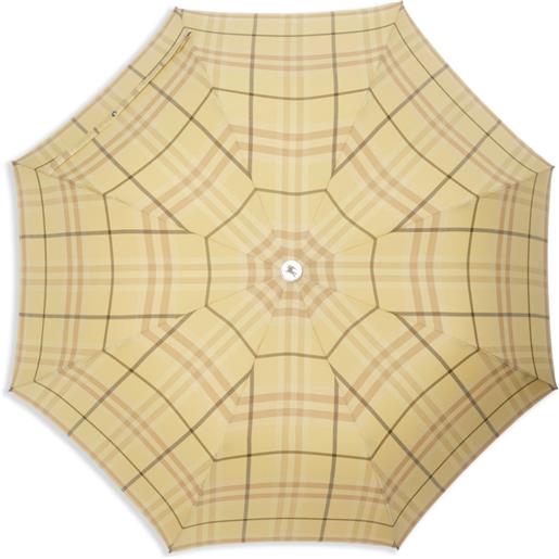 Burberry ombrello a quadri - toni neutri