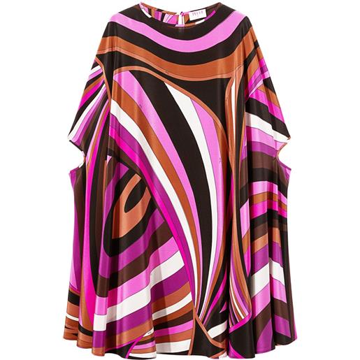 PUCCI caftano con stampa - rosa