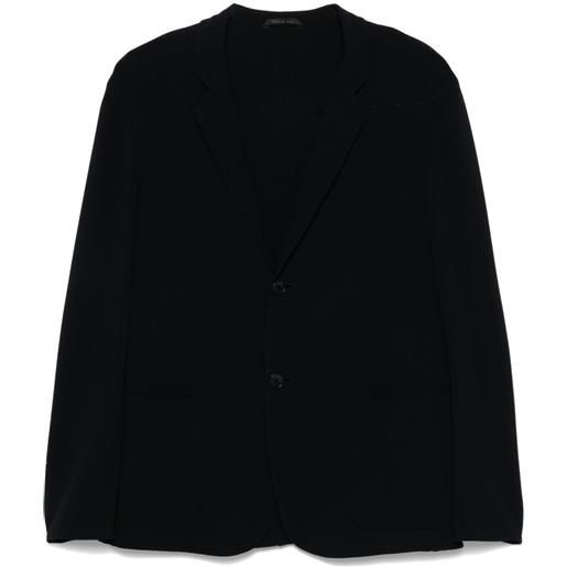 Giorgio Armani blazer a coste - blu