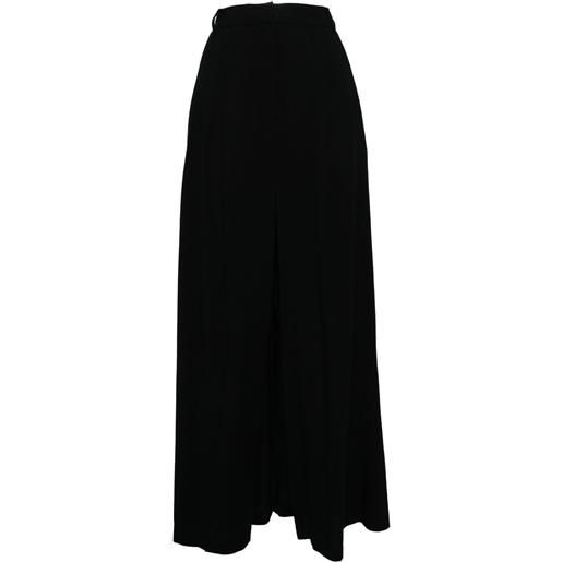 pushBUTTON gonna svasata plissettata - nero
