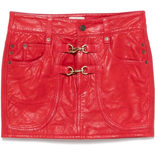 ISABEL MARANT minigonna paulina - rosso