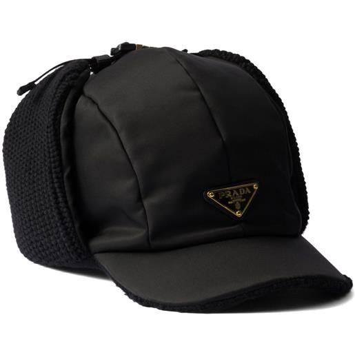 Prada cappello re-nylon - nero