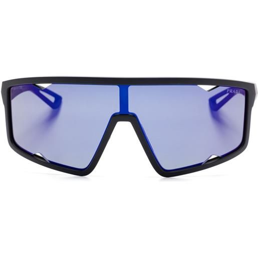 Prada Eyewear occhiali da sole linea rossa - nero