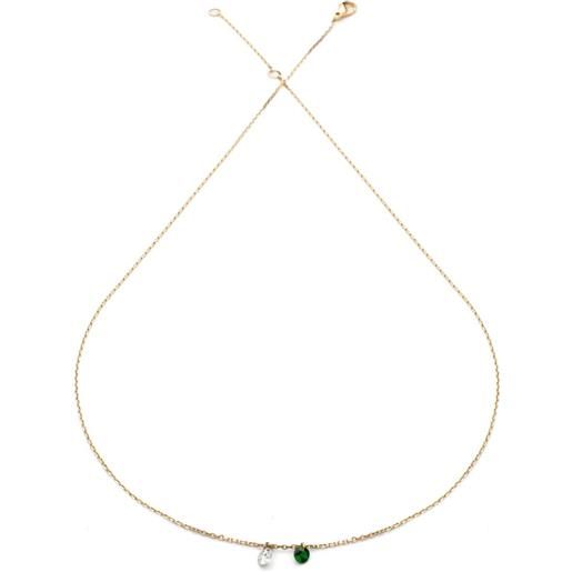 Collana In Oro 18 Carati Con Turchese Naturale – Sanna Gioielli – Eleganza Senza Tempo